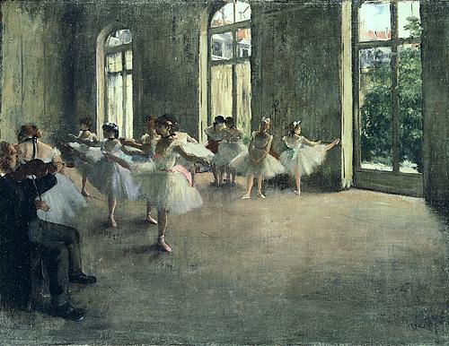 The Rehearsal, Edgar Degas